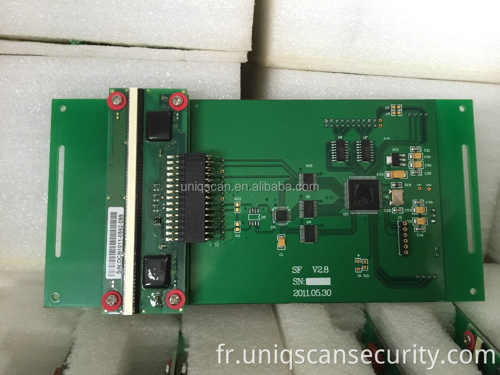 Système d'inspection de sécurité du scanner de bagages à rayons X Uniqscan SF6550 pour l'aéroport